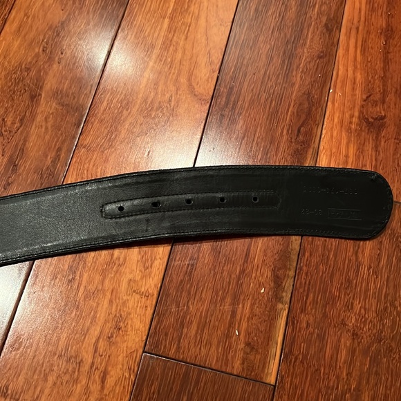 GUCCI vintage canvas leather and basket weave buckle - Picture 6 of 7